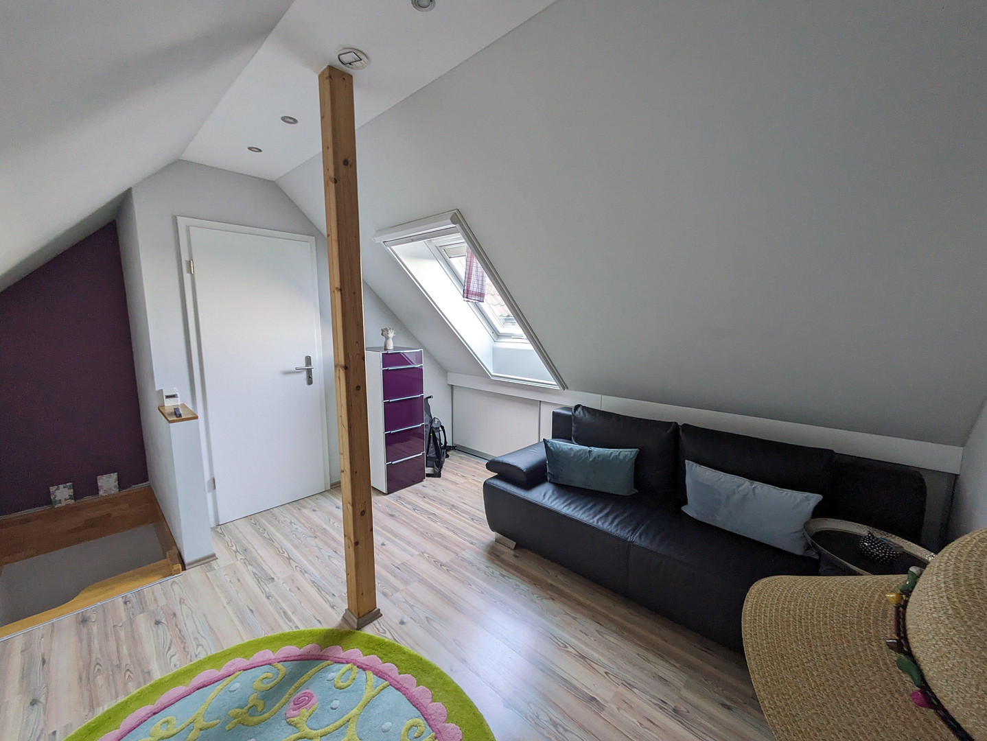 Ankleidezimmer im Dachgeschoss