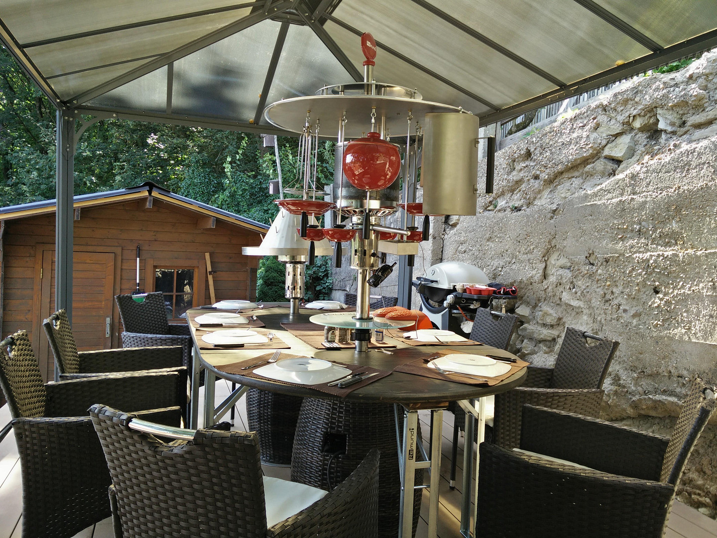 Outdoor-Küche